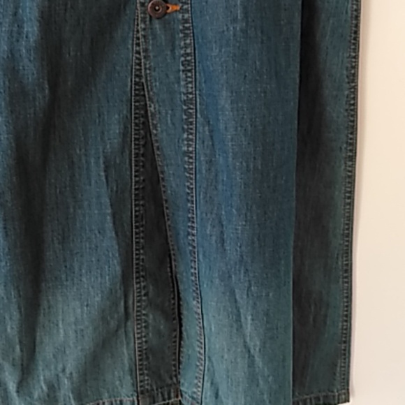 Denim front button skirt NWOT size m - Picture 2 of 8